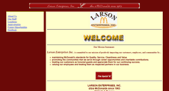 Desktop Screenshot of larsonenterprises.net