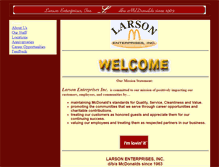 Tablet Screenshot of larsonenterprises.net